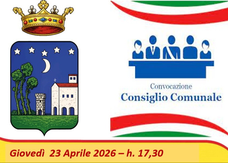 NUOVA SEDUTA CONSIGLIO COMUNALE