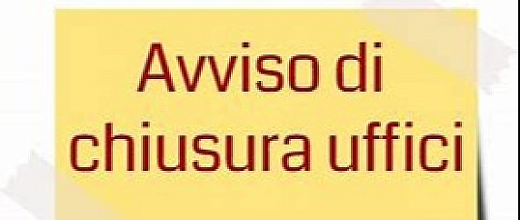 Chiusura ufficio Servizi Demografici il pomeriggio di martedì 21 aprile 2026