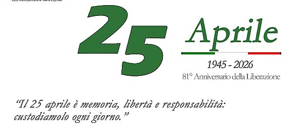 25 Aprile – 81° Anniversario della Liberazione