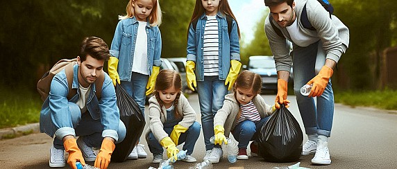 I nostri alunni per una mattinata si trasformeranno in "Agenti ambientali"