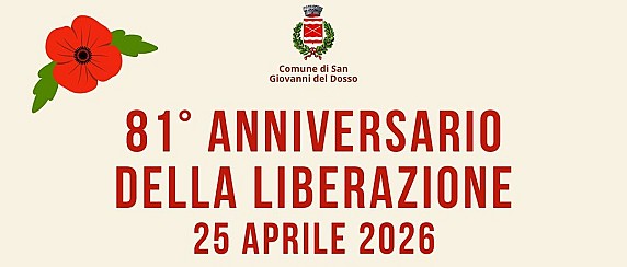 CELEBRAZIONI 25 APRILE 2026 - FESTA DELLA LIBERAZIONE