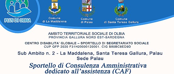 sportello CAF per assistenza amministrativa alle famiglie