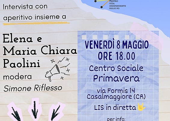 Intervista con aperitivo: incontro con Elena e Maria Chiara Paolini a Casalmaggiore