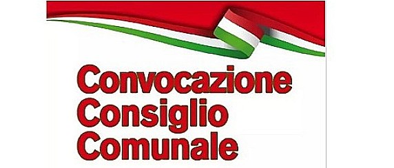 Convocazione Consiglio Comunale