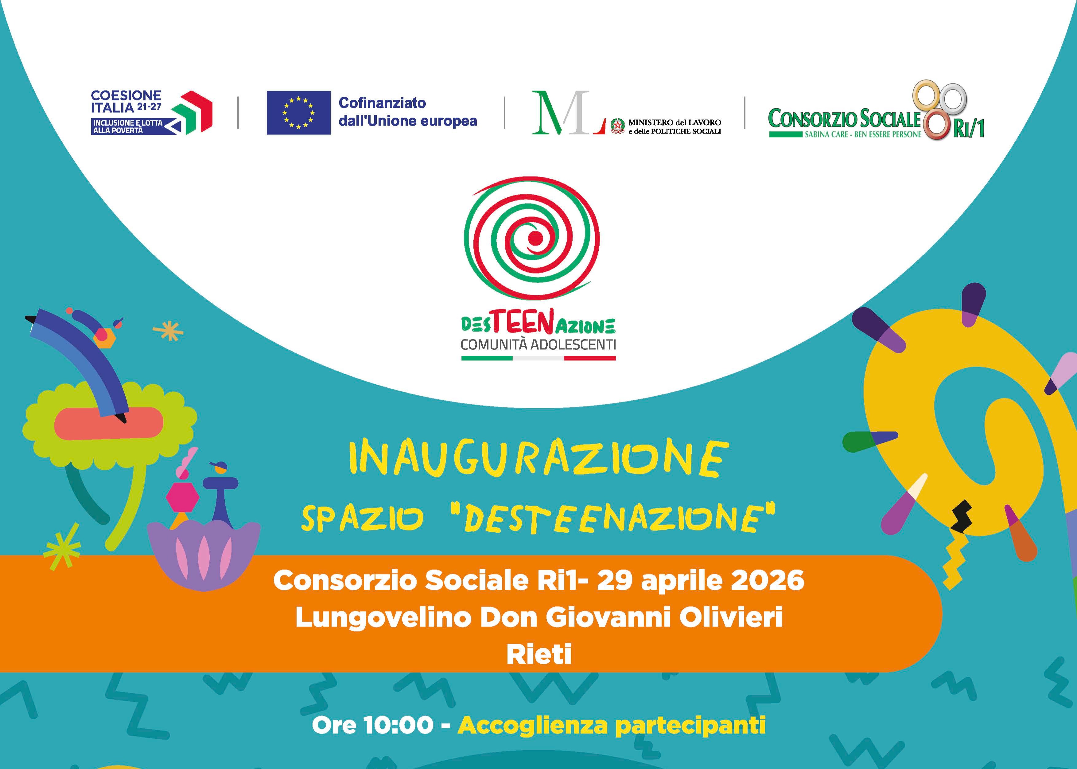 DesTEENazione - Desideri in azione Comunità Adolescenti