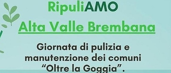 Ripuliamo l'alta Valle Brembana