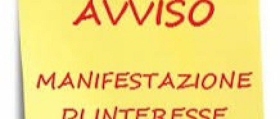 AVVISO PUBBLICO PER MANIFESTAZIONE DI INTERESSE