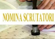 CONVOCAZIONE DELLA COMMISSIONE ELETTORALE  COMUNALE PER LA NOMINA DEGLI SCRUTATORI PER IL GIORNO 30 APRILE 2026 ORE 15:30