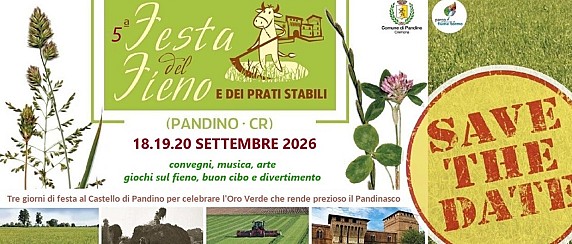Avviso sponsorizzazione festa del fieno e dei prati stabili 2026