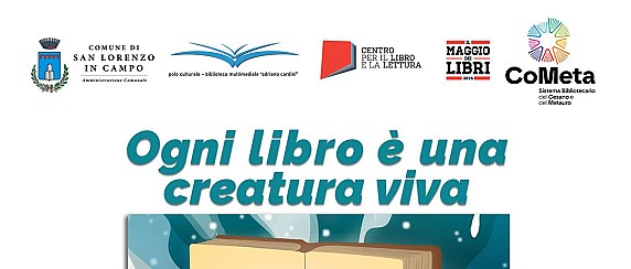 Il Maggio dei Libri - Ogni libro è una creatura viva: letture in Biblioteca per bambini dai 3 anni in su