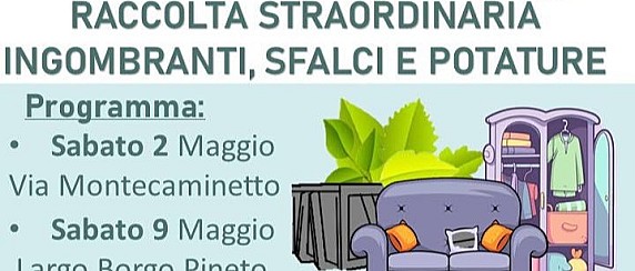 Giornate ecologiche: raccolta straordinaria rifiuti
