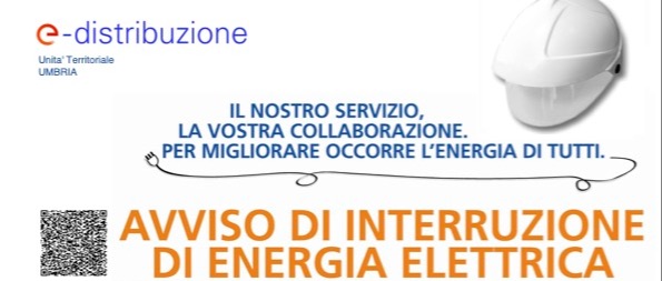 Interruzione di elettricità a Rancana e Colle Alto il 29 aprile 2026, dalle 14:30 alle 19:30