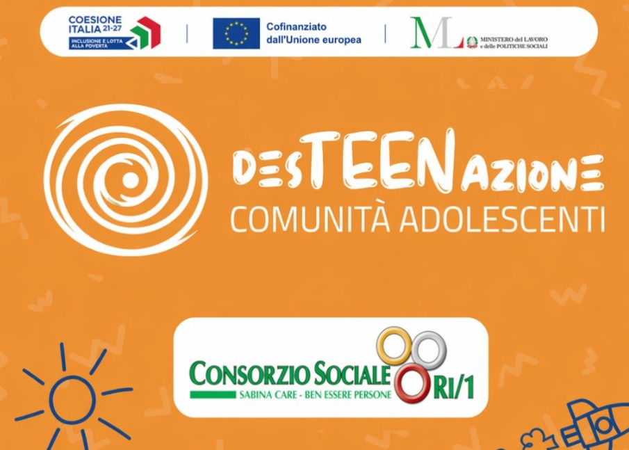DesTEENazione - Desideri in azione Comunità Adolescenti. Rinvio inaugurazione spazio "DesTEENazione" per il giorno 12 maggio ore 11.00