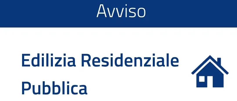 Bando di concorso per l'assegnazione degli alloggi di Edilizia Residenziale Pubblica