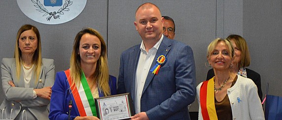 Visita di una delegazione in rappresentanza del Comune di Tarnaveni