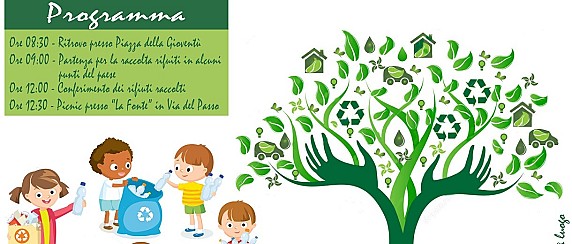 6^ edizione - Giornata Ecologica - domenica 17 maggio 2026 - ore 8.30