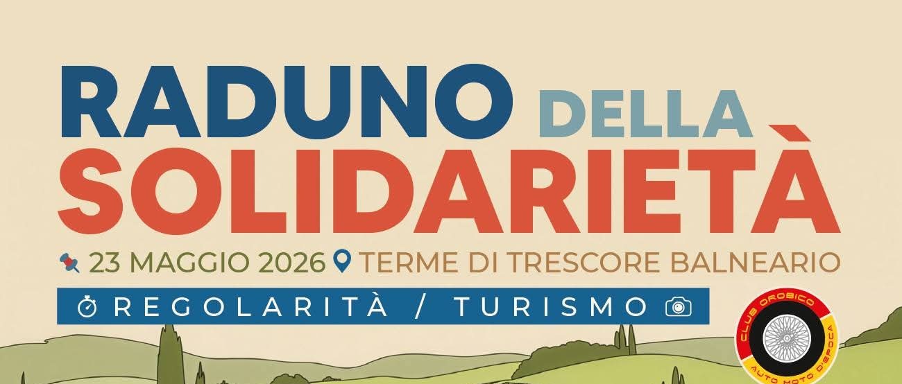 Raduno della solidarietà -Chiusura al traffico di Via Martina-