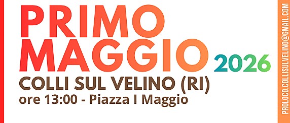 BRUSCHETTATA DI PRIMAVERA E PIC NIC 1° MAGGIO 2026