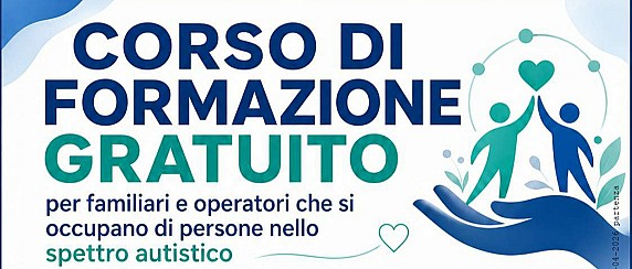 Corso di formazione gratuito sull'autismo: tre incontri a maggio per familiari e operatori