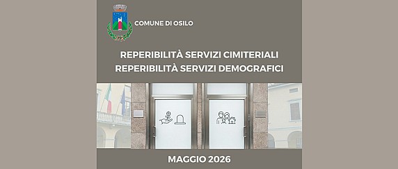 Reperibilità per i servizi cimiteriali e per i servizi demografici