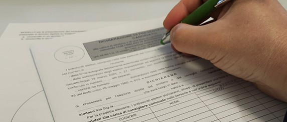 Presentazione delle candidature a Sindaco e Consigliere comunale