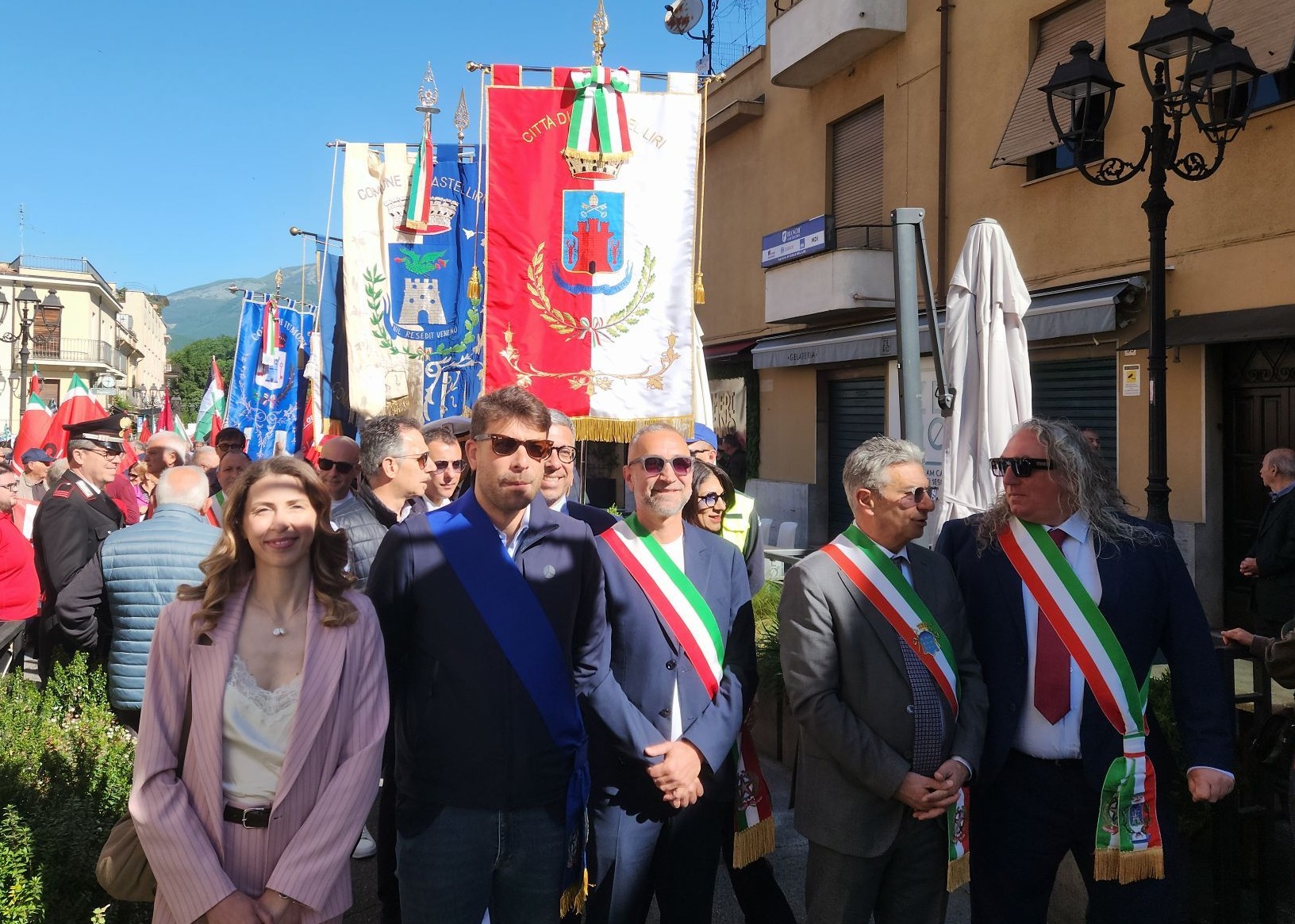 Il Presidente Di Stefano al corteo del Primo Maggio a Isola del Liri: «La Provincia non delega ad altri la difesa del lavoro»