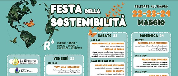 Festa della Sostenibilità a Belforte all'Isauro: tre giorni di eventi tra natura, comunità e buone pratiche