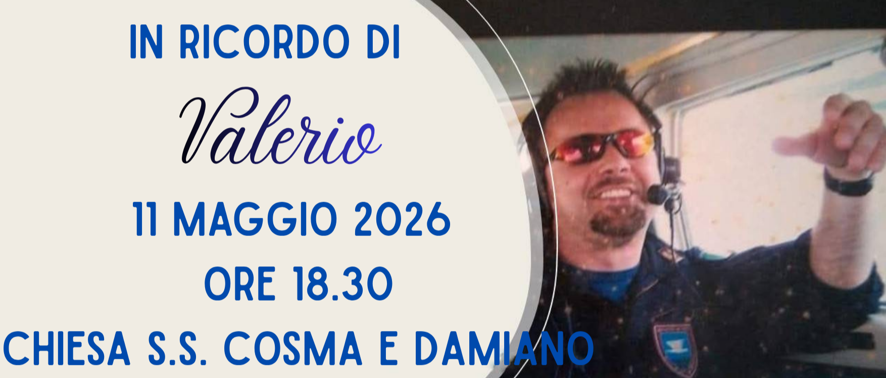 In ricordo di Valerio Valentini - Agente scelto di Polizia di Stato
