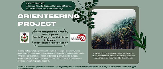 Orienteering project