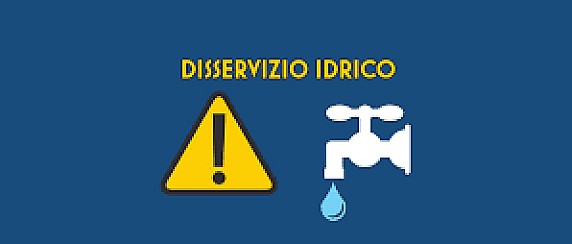 Disservizio idrico nella giornata del 5 maggio 2026