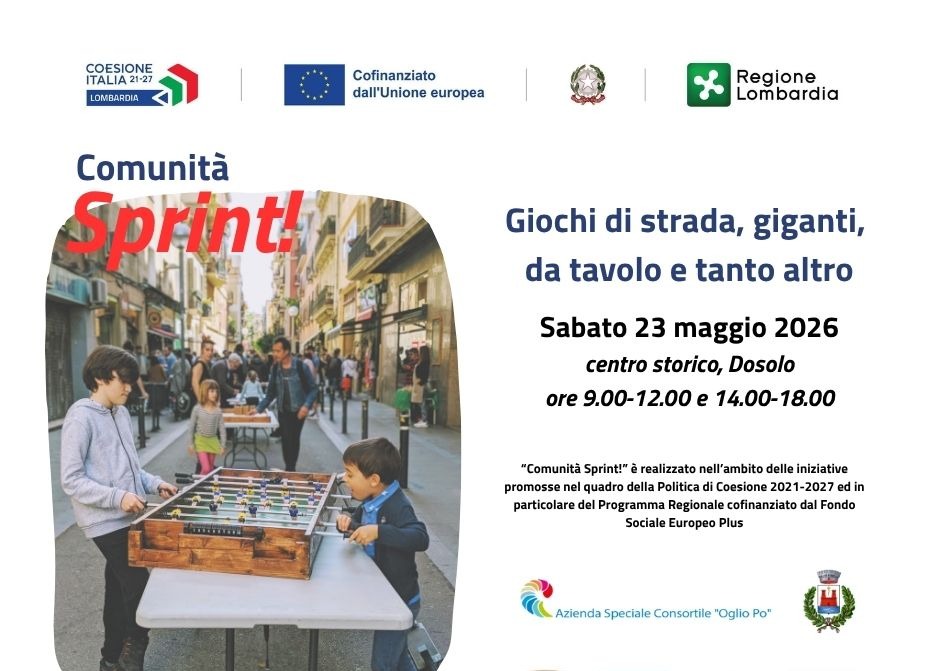 Comunità Sprint arriva a Dosolo