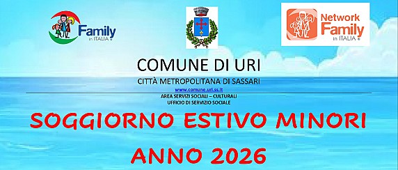 Domande per la concessione di voucher di servizio per il Soggiorno Estivo Minori 2026
