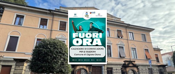 Pubblicazione calendario di convocazione per le selezioni Servizio Civile Universale