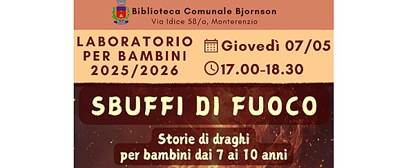 La Biblioteca Comunale Bjornson di Monterenzio propone un nuovo appuntamento dedicato ai bambini dai 7 ai 10 anni.