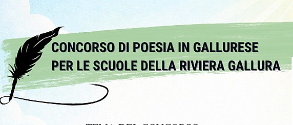 Concorso di poesia in lingua gallurese destinato agli studenti dell'Unione dei Comuni Riviera di Gallura
