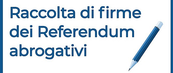 Richiesta di referendum abrogativo, raccolta firme al Punto amico