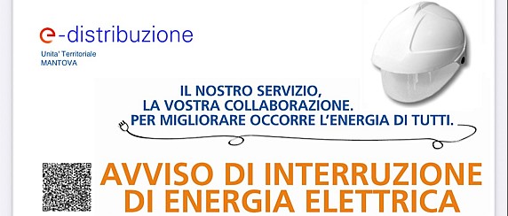 Avviso di Interruzioni Energia Elettrica 14 maggio 2026