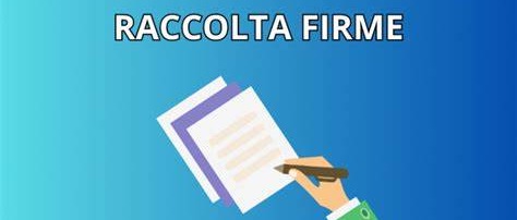 Raccolta firme per Proposta di Referendum Abrogativo in merito al differimento dei termini per la riduzione e l'abolizione dei contributi diretti alle imprese editrici di quotidiani