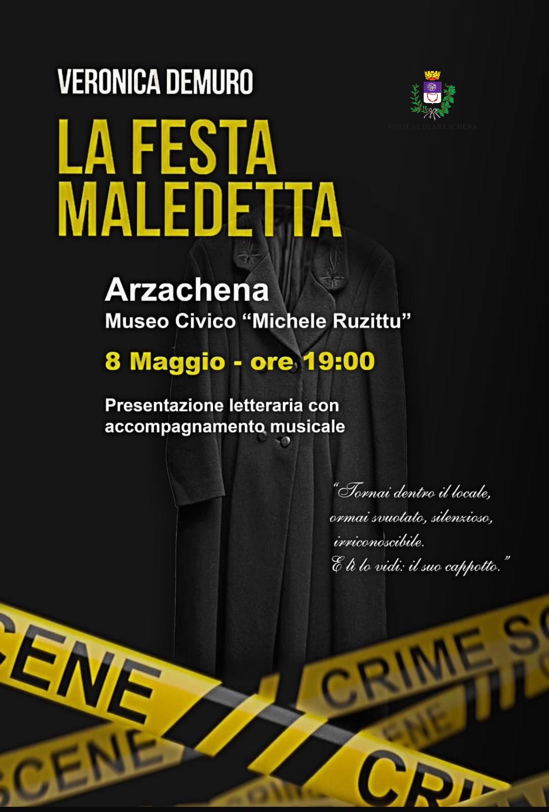 presentazione libro veronica demuro 8 maggio 2026