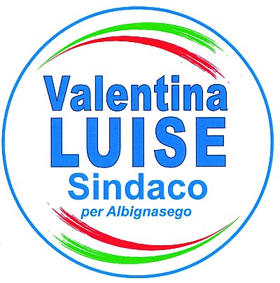 Logo lista: Valentina LUISE Sindaco per Albignasego