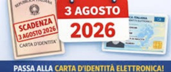 Superamento della carta d'identità cartacea dal 3 agosto 2026 .