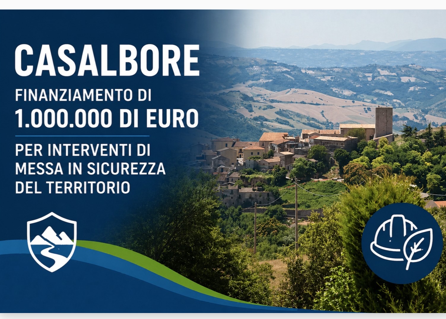 NUOVO FINANZIAMENTO PER CASALBORE