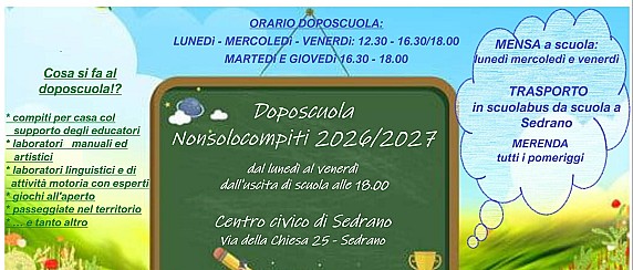 Doposcuola Nonsolocompiti 2026/2027