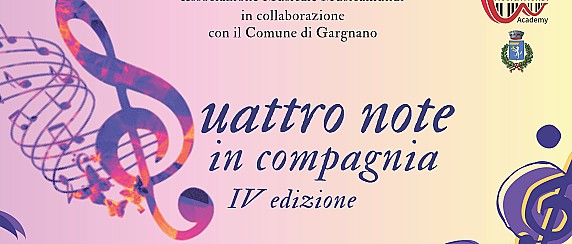 Quattro note in compagnia IV edizione