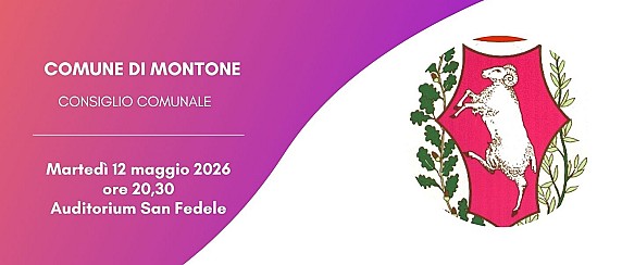 Convocazione Consiglio Comunale
