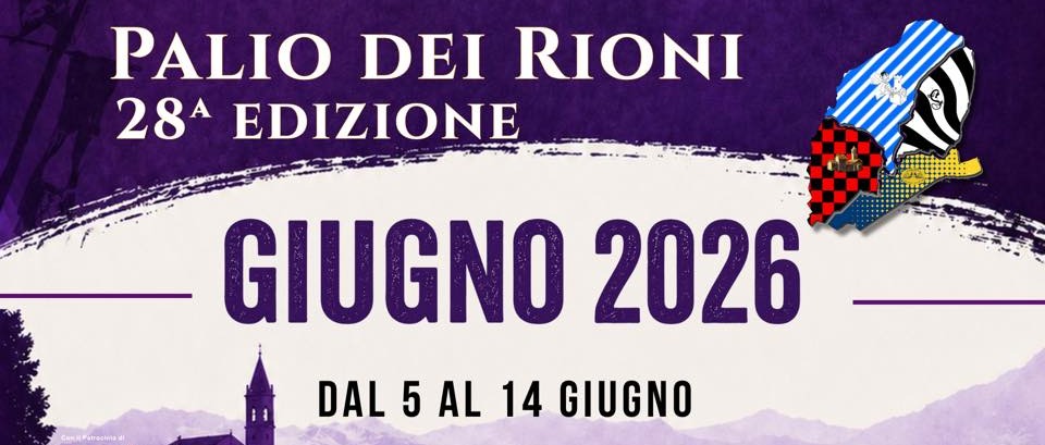 28° ediz. PALIO DEI RIONI 2026
