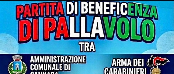 Partita di beneficienza di pallavolo