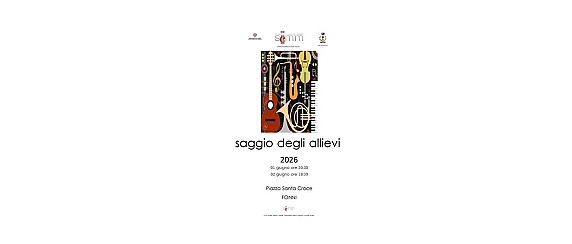 Saggio degli allievi 2026 della Scuola Civica della Montagna