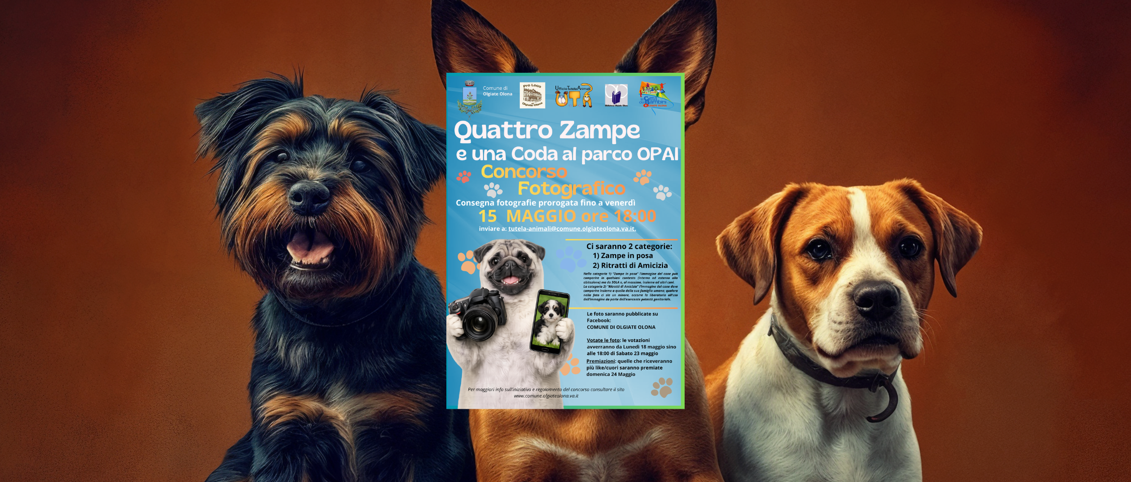 Concorso Fotografico "Quattro Zampe e una Coda al Parco OPAI"