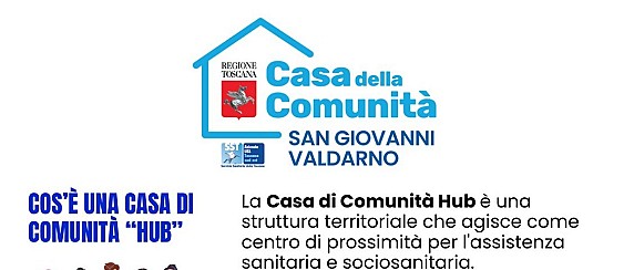 Apertura della nuova Casa della Comunità Hub di San Giovanni Valdarno